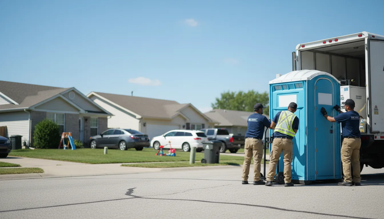 Standard Porta Potty Rentals in Springfield, WI near me